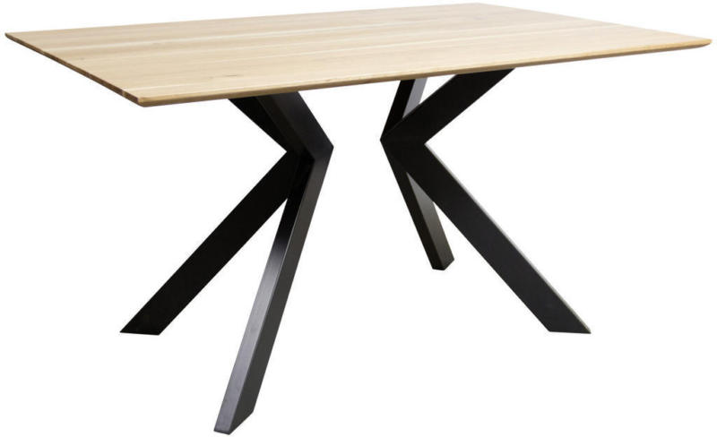 Esstisch in Holz, Metall 200/100/75 cm