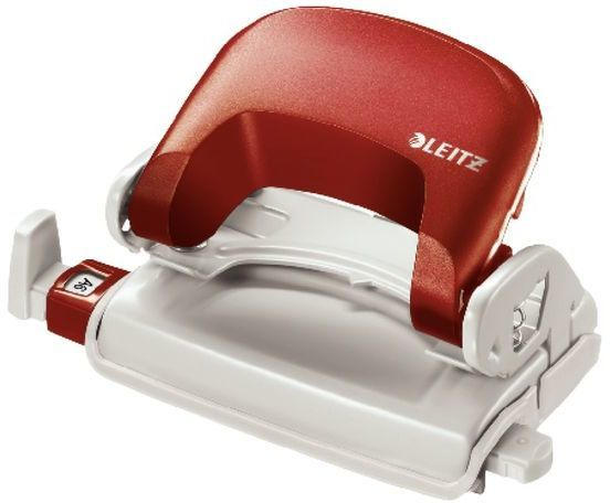 LEITZ Locher für 10 Blatt rot