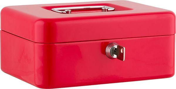 SAX Geldkassette ”M” 20 x 16 x 9 cm rot
