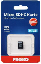 Pagro PAGRO Micro-SDHC Speicherkarte 16 GB