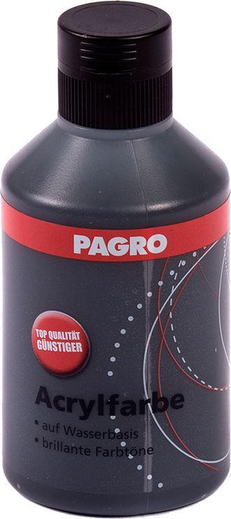 PAGRO Acryl-Farbe 250 ml schwarz