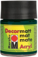 PAGRO DISKONT MARABU Acrylfarbe ”Decormatt Acryl” 50 ml tannengrün