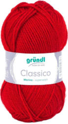GRÜNDL Wolle ”Classico” 50g rot