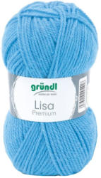 GRÜNDL Wolle ”Lisa Premium” 50g hellblau