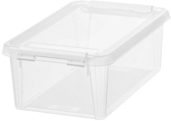 SMARTSTORE Aufbewahrungsbox ”Home” mit Deckel 3,6 Liter transparent