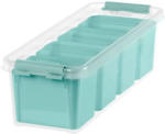 PAGRO DISKONT SMARTSTORE Aufbewahrungsbox ”Pastell” inkl. Einsätze 4 Liter grün