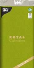 PAGRO DISKONT PAPSTAR Tischdecke ”Royal Selection” 120 x 180 cm olivgrün