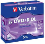 PAGRO DISKONT Verbatim DVD 5 Stk 8,5GB Jewel Case