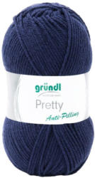 GRÜNDL Wolle ”Pretty” 100g marineblau