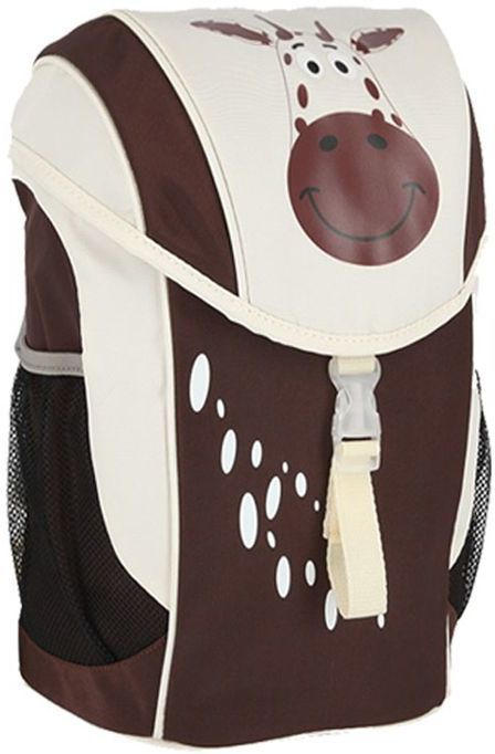 SPIRIT Kinderrucksack ”Uno - Kuh” braun/weiß