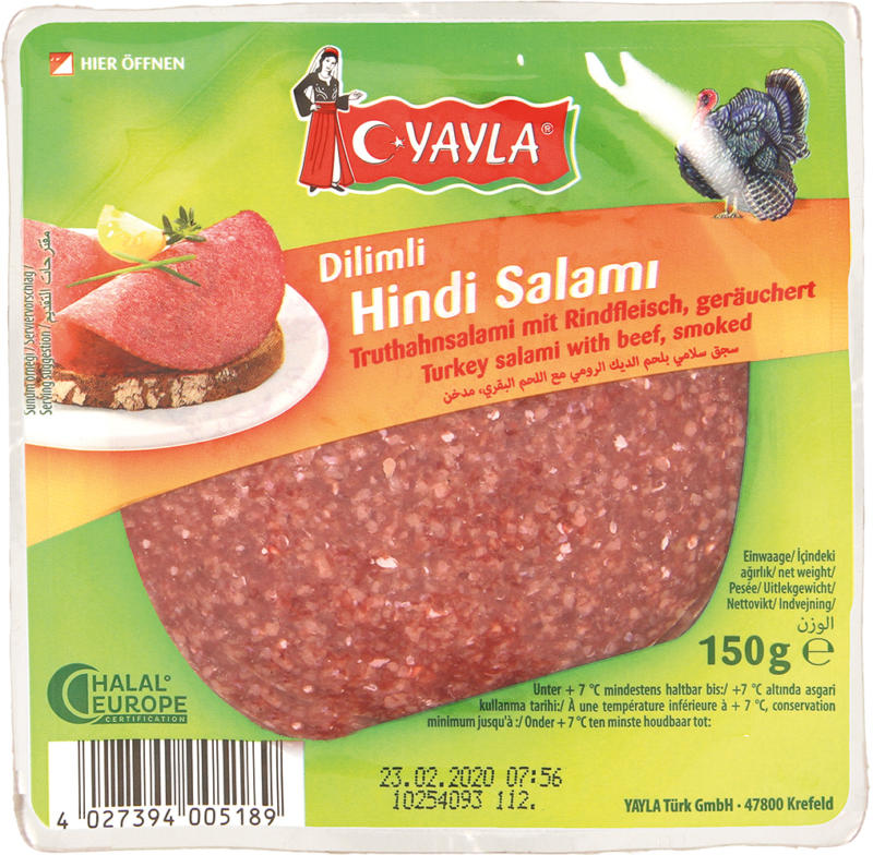Truthahnsalami