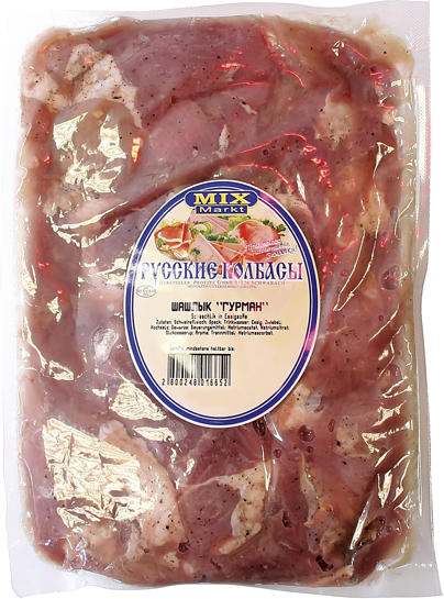 Schaschlik in Essigsoße