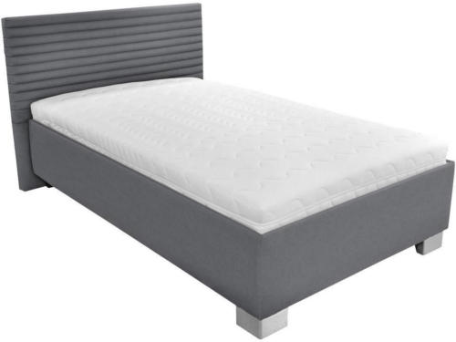 wogibtswas.at - Polsterbett mit Bettkasten 120x200 Como, Grau € 399,00