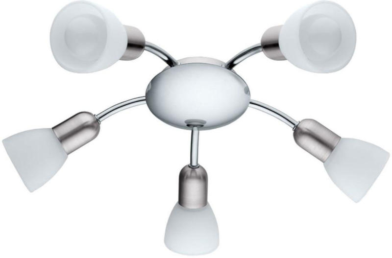 Deckenleuchte „Dakar 6“, silber silber