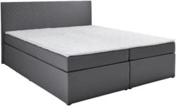 Boxbett 140/200 cm in Anthrazit