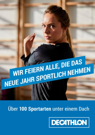 Sportlich ins neue Jahr mit Decathlon