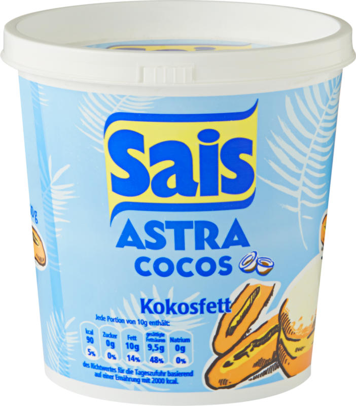 Graisse de noix de coco Astra Sais, 450 g