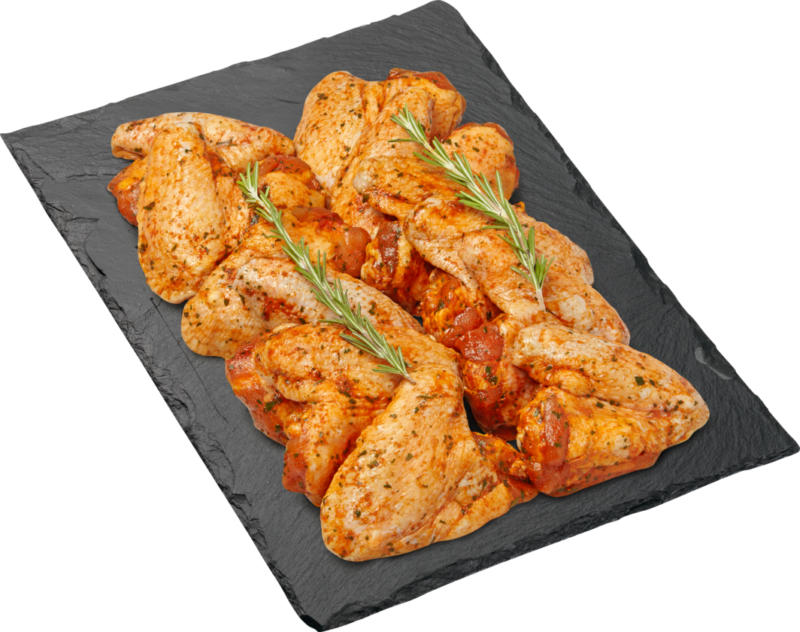 Alette di pollo BBQ Denner, speziate, Svizzera, ca. 1000 g, al kg
