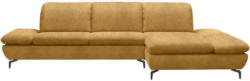 Wohnlandschaft in Textil Currygelb