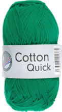 PAGRO DISKONT GRÜNDL Strickgarn ”Cotton Quick” 50g smaragdgrün