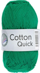 GRÜNDL Strickgarn ”Cotton Quick” 50g smaragdgrün