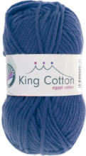 PAGRO DISKONT GRÜNDL Wolle ”King Cotton” 50g jeansblau