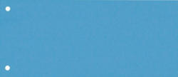 BENE Trennstreifen 24 x 10 cm 180 g/m² 100 Stück hellblau