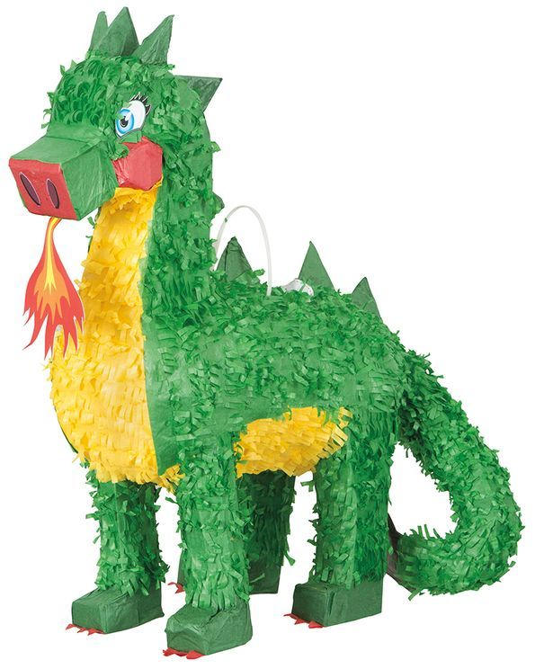 Piñata ”Drache” grün