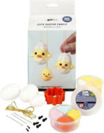 PAGRO DISKONT Osterbastelset ”Cute Easter Family” bunt