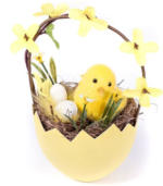 PAGRO DISKONT Osterkörbchen mit Küken und Eiern