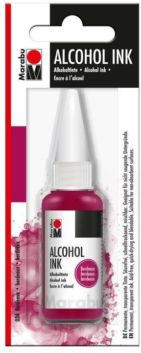 MARABAU Alkoholtinte ”Alcohol Ink” 20 ml bordeaux