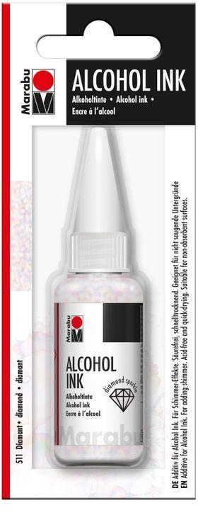 MARABAU Alkoholtinte ”Alcohol Ink” 20 ml diamant