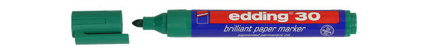 EDDING Brillant-Papiermarker 30 Rundspitze 1,5-3 mm grün