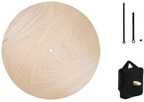 RAYHER Bastelset "Wanduhr" aus Holz Ø 25 cm
