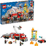 MediaMarkt LEGO 60282 Mobile Feuerwehreinsatzzentrale Bausatz, Mehrfarbig