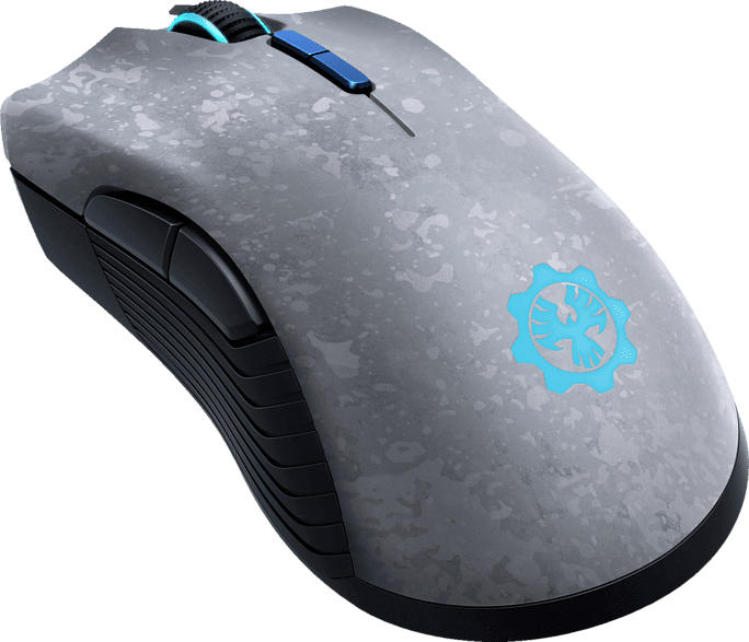 RAZER Mamba Wireless Gears 5 Edition Gamingmaus, Grau
