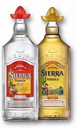 SIERRA TEQUILA REPOSADO, SILVER 38% 1L