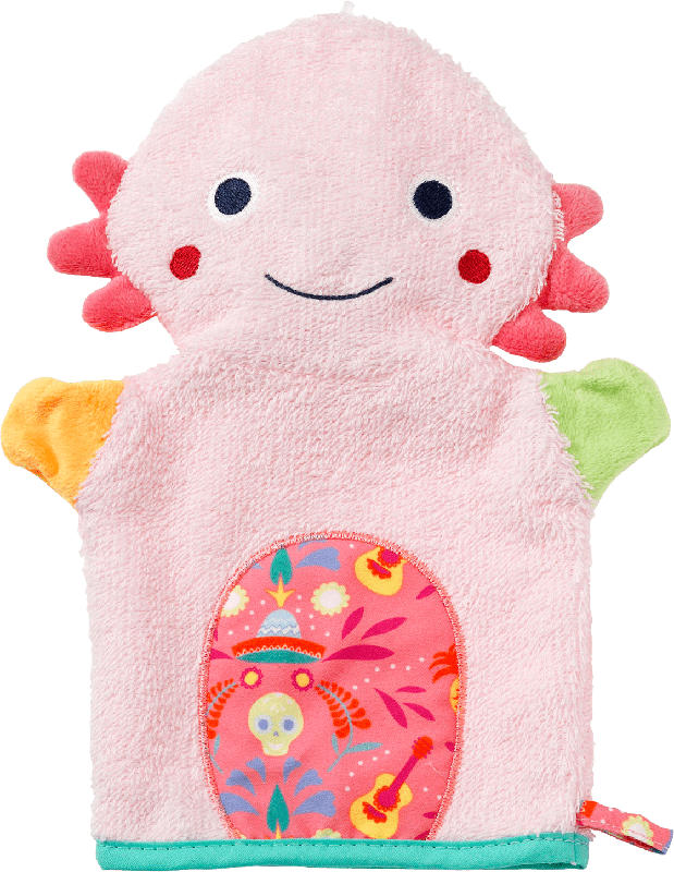Marktjagd Pusblu Waschhandschuh Axolotl Rosa 3 95 Bei Dm Drogerie Markt