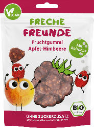 Freche Freunde Bio Fruchtgummi Apfel-Himbeere mit Reispops