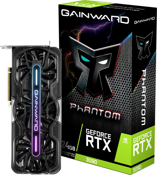 Grafikkarte GeForce RTX 3090 Phantom 24GB (GA-3090RTX-PH)