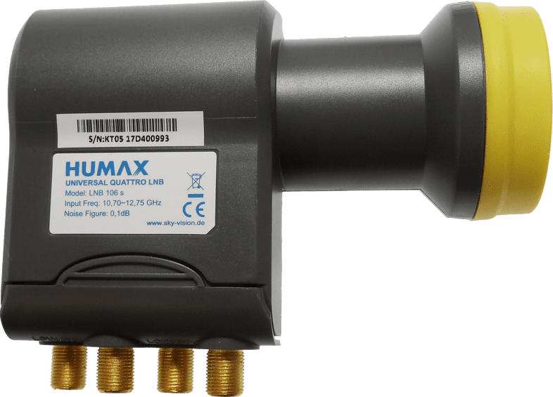 HUMAX 106-B Quattro LNB