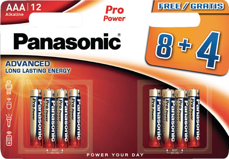 PANASONIC LR03PPG AAA Micro Batterie Alkaline