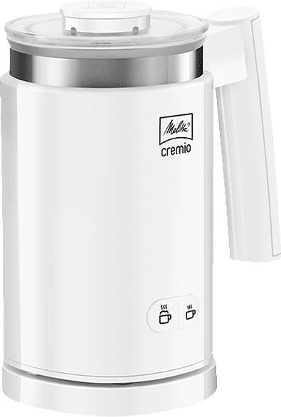MELITTA 1014-01 Cremio II Milchaufschäumer, Weiß, 450 Watt, 0.25 l