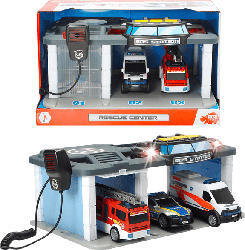 DICKIE TOYS Rescue Center Spielset, Mehrfarbig