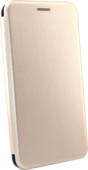AGM 27647 Smart , Bookcover, Huawei, P Smart (2019), Obermaterial Kunstleder, Stoff, Thermoplastisches Polyurethan, Gold