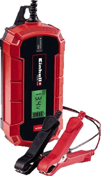EINHELL CE-BC 4 M Batterie-Ladegerät, Rot