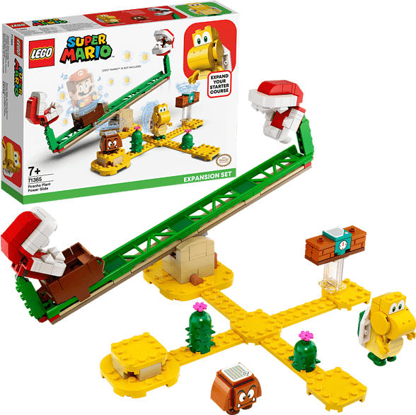 LEGO 71365 Piranha-Pflanze-Powerwippe - Erweiterungsset Bausatz, Mehrfarbig
