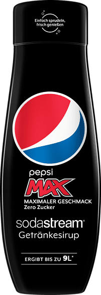 SODASTREAM 1924202490 SST PEPSI MAX  Sirup Pepsi ohne Zucker