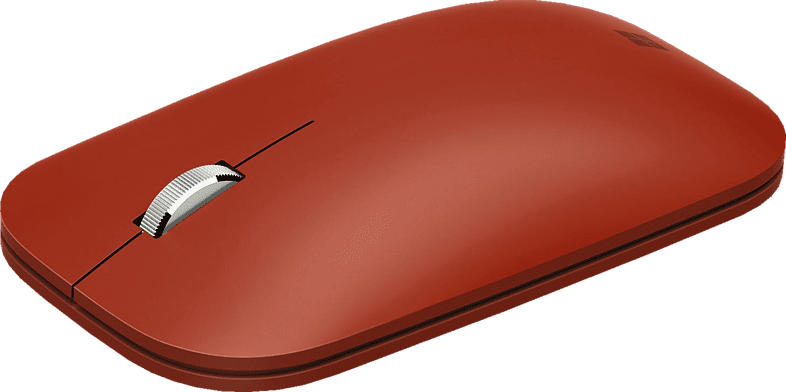 MICROSOFT Surface Mobile Mouse Maus, Mohnrot