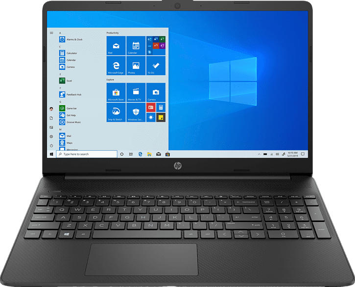 HP 15s-fq0316ng, Notebook mit 15.6 Zoll Display, Celeron® N Prozessor, 8 GB RAM, 256 GB SSD, Intel® UHD Graphics 600, Schwarz